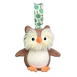 Apple Park Organic Picnic Pals Stroller Toy - Owl
