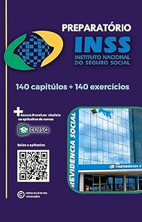 Livro Curso preparatório concurso INSS: 140 capitúlos + 140 exercícios