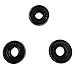 Toy Replacement Part,Elevin(TM)2017 3PCS 608 Hybrid Ball Bearings For Tri-Spinner Hand Spinner EDC Fidget Toy (Black)