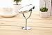 Adecco LLC Mini Stainless Steel Two-Sided 2X Magnification Personal Portable Makeup Mirror Swivel Round Facial Mirror (oval mirror)