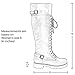 Womens Knee High Boots Over The Knee Lace Up Combat Boots