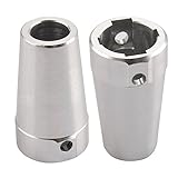 SkyQ RC Aluminum Rear Cup Axle Lockout for AXIAL SCX10 AX10 AX80020 Upgrade Parts 2pcs