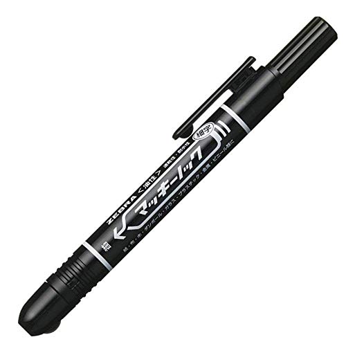 ゼブラ(ZEBRA) 油性ペン マッキーノック 細字 P-YYSS6-BK商品画像