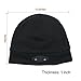 HomeBeck Led Beanie,50 Lumens & 4 Ultra Bright LED Lights LED Hat for Hunting, Camping, Grilling, Auto Repair, Jogging, Walking, or Handyman Working - One Size,Black