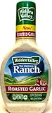 Hidden Valley Roasted Garlic Dressing (Pack of 2) 16 oz Bottles