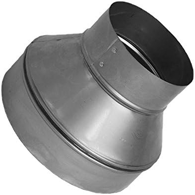 7 in. x 5 in. Galvanized Sheet Metal Three Piece Reducers