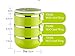 Stainless Steel Round Lunch Box, Insulated Lunch Bag, Lock Container Bag, Spoon and Fork Set, Food Storage Boxes for work and school,3-Tier Insulation Storage Boxes with Lunch Box Bag