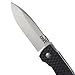 Columbia River Knife and Tool 1220 CRKT Aux Folding Knife, Black