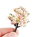 NW 100pcs 1.57inch Colorful Model Trees Model Train Scenery Architecture Trees Model Scenery No Stands（4cm）