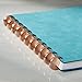 Levenger Aluminum Metal Circa Discs Binder Rings for Discbound Notebooks System, 11 Pack, Rose Gold 1-Inch