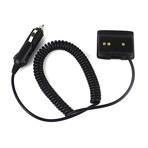 Tenq12v Car Battery Charger Eliminator Adaptor with Waterproof Ring for Yaesu Radio Vx-6r Vx-7r