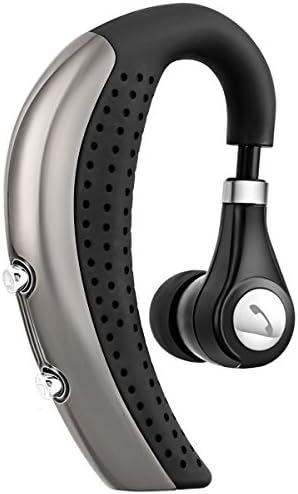 Bluetooth Headset, Black Wireless Mini Bluetooth Earpiece with Comfortable Wear Microphone Hands-Free for Samsung and Iphone and Other Smartphones (One Pcs 0.3oz)