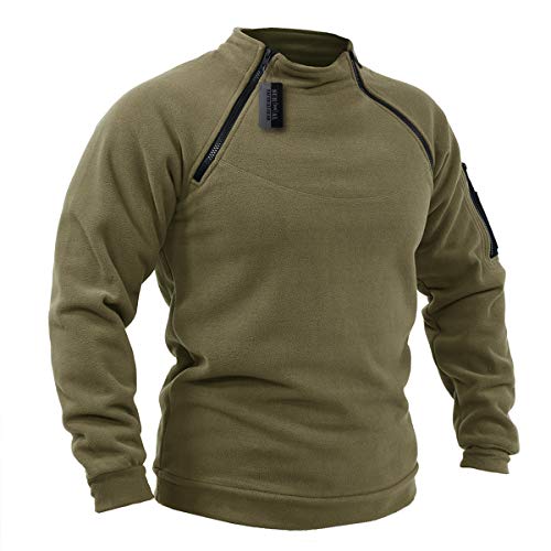 ZAPT Tactical Fleece Jacket Military Polartec Thermal Pro Thick Warm