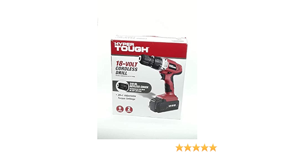 Hyper Tough 18 Volt Cordless Drill Sale 