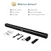 (Updated Version) Sound bar AKIXNO 40W Remote Controlled Matt Surface Wired Wireless and Bluetooth 2.0 Channel Home Theater 3 EQ Modes Ideal for TV PC Tablets Gaming, Wall Mountable (33-Inch Playbar)
