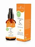 Claire-ity Skincare 25% Vitamin C Serum with Hyaluronic Acid and Vitamin E, Best Organic Anti-Aging Serum for Face (1 fl. oz)