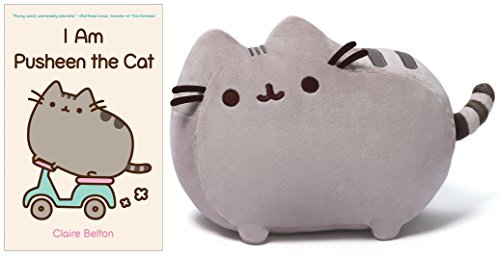 pusheen book plush