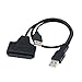 SNANSHI SSD to SATA Converter for 2012 MacBook Air A1466 A1465 SSD to SATA Adapter Card+ USB2.0 to SATA Cable ,Original Slot