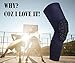 Clockwise Knee Pads Basketball & All Contact Sports,Kids,Youth Adult Size, Breathable Honeycomb EVA Compression Guard 1PAIR