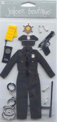 jbr1116 Jolee's Boutique Le Grande Stickers-Police Officer