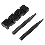 GLOGLOW Pocket Chainsaw Bar Chain Breaker Punch,Professional Chain Link Repair Kit For 1/4