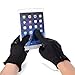 Vbiger Men's Outdoor Warm Touch Screen Cycling Hiking Gloves (Black2, L)