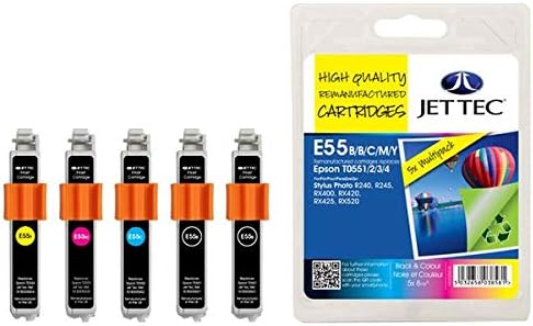Jet TecE29BCMY Multi-Pack Ink "E29" Replaces Epson "T2986" Black