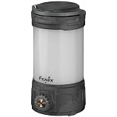 Fenix CL26R Pro Camping Lantern, Grey Camo, 650 lumens Bright, USB-C Rechargeable , Compact and Portable Perfect for Hurricane, Emergency, Hiking, Power Outage with LumenTac Organizer