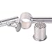 Just Add Summer - Professional Stainless Steel Garlic Press Squeezer - Great for Fresh, Packed and Peeled Garlic - Great Combination with Other Spices and Herbs