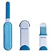 Peroom Pet Hair Remover for Furniture, Pet Dog Cat Pets Hair Remover Sold by, with Self-Cleaning Base Double-Sided Household Cleaning Pet Hair Removal Brushes for Clothes and Sofa, Blue