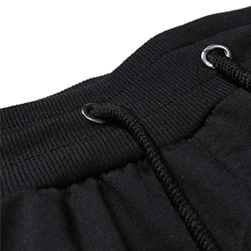 Simayixx Sport Clothing Men's Bike Cycling Pants Running Windproof Fleece Thermal Pant Multi Active Trousers Leggings Black - Thumbnail 4