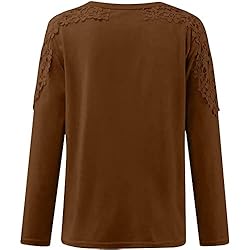 iPOGP Women's Round Neck Solid Color Hollow