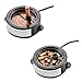 60W Mini Glue Pot Keratin Fusion Melt Hot Pot Electric Heater Beads Wax Warmer for Hair Extension/Seal Stamp