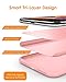 DTTO iPhone Xs Max Case, 7 Colors Silicone Case [Romance Series] Slim Fit Cover with Hybrid Protection for Apple iPhone 10s Max 6.5 Inch (2018 Released) - Crystal Pink