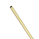 Brass Round Tube, 300mm Length 3mm OD 0.2mm Wall