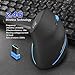 ZLOT Vertical Wireless Mouse,2.4G USB Optical Ergonomic Mice with 3 Adjustable DPI 1000/1600/2400 and 6 Buttons for Laptop, PC, Computer, Desktop, Blackthumb 4