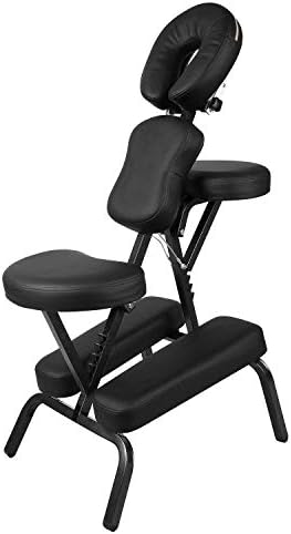 Massage Chair Multipurpose Portable Fold Adjustable Leather Pad Salon Furniture Tattoo Massage Spa Chair
