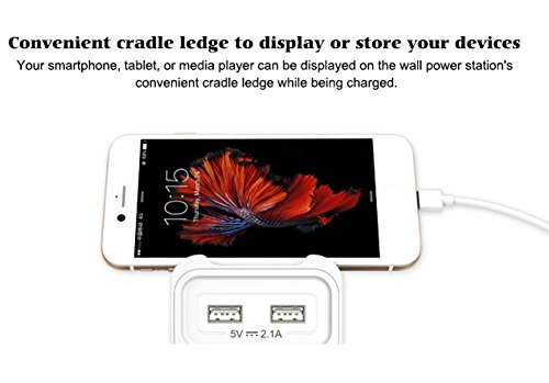 3 Huntkey+2+Outlet+Cradle+Charging+SMD407