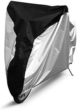 Waterproof Bicycle Cover, YISILIC 190T Nylon UV Proof 50+ Lockable Bike Scooters Dust Rain Cover (XL)