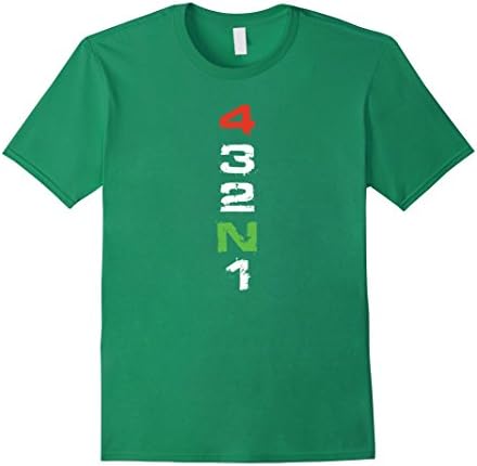 Men's Grom Gear Shift Racing T-Shirt Motorcycle Sportbike Bike Small Kelly Green