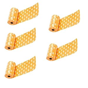 5 Rolls Biologisch afbreekbare Dog Kak Bag Refill Rolls Leak-Proof Pet afvalzakken Milieuvriendelijk kattenbakvulling…