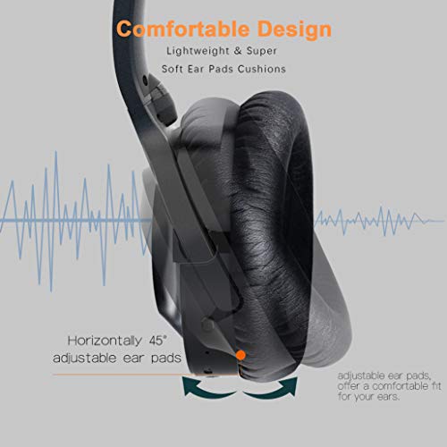3 Cancelling+Headphones+Bluetooth+Comfortable+Traveling