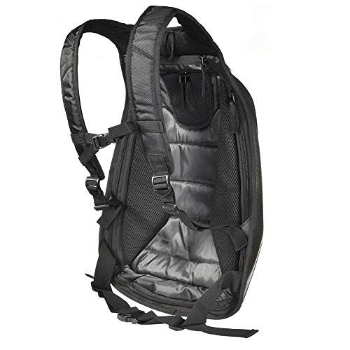 Bulary 30L Carbon Fiber Motorcycle Backpack Waterproof Hard Shell Backpack,Motorbike Helmet Backpack Waterproof Large Capacity,Riding Laptop Bag for Travelling Camping Cycling Storage Bag