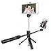 MAONO Selfie Stick Tripod AU-Z06 Integrated Stand with Extra Silicone Phone Stand Bluetooth Remote, Extra Cell Phone Stand, Portable Monopod for Smartphone