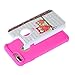 iPhone 7 Plus Case, SGM Hybrid Gel Rhinestone Bling Armor Defender Case For Apple iPhone 7 Plus (Hot Pink (Owl))
