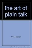 Art of Plain Talk cover