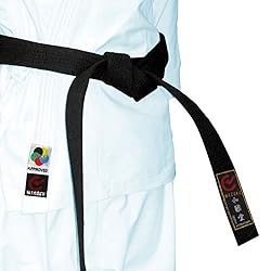 WKF Karate Competition Approved Snap Effect White
