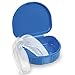Tadge Goods Night Mouth Guard for Grinding Teeth – Pack of 6 – Bite Guard Helps TMJ, Bruxism, Teeth Clenching | 3 Sizes | Customizable, BPA Free, Includes Fitting Instructions & Anti-Bacterial Case