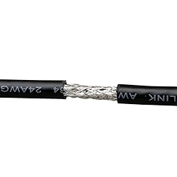 Jienk 6.56Ft 24AWG DB25 Male RS232 25Pin Serial