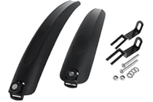 UPANBIKE BMX Folding Bike Small Wheel Bicycle Front Rear Mudguard Mud Guard Set